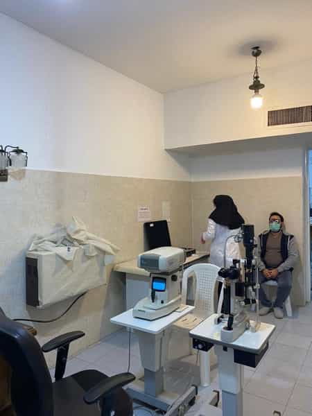 عکس عینک سروش در آبیاری شیراز