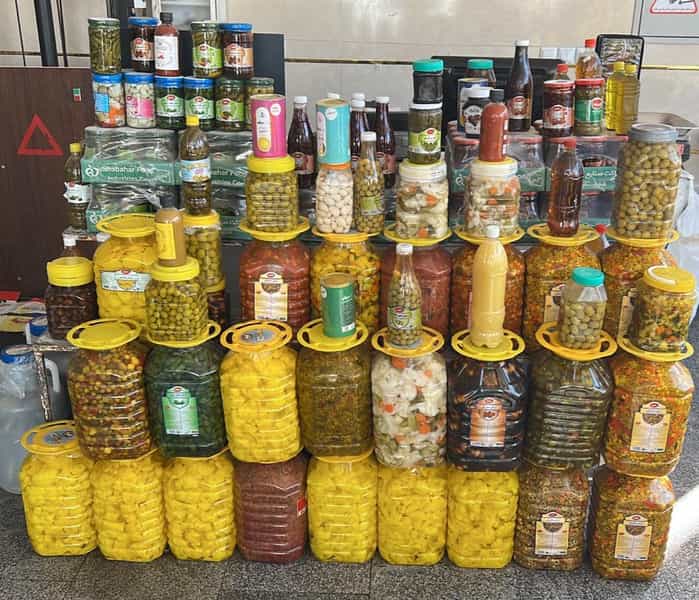 عکس خیارشور و ترشیجات خرازی کرج