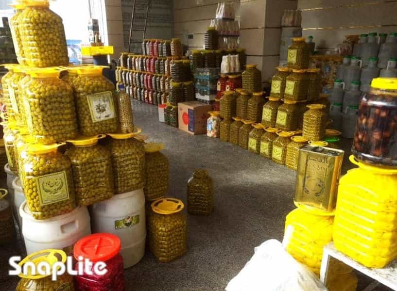 عکس خیارشور و ترشیجات خرازی کرج