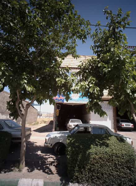 عکس صافکاری و اگزوز سازی پارس در شهید قربانی مشهد