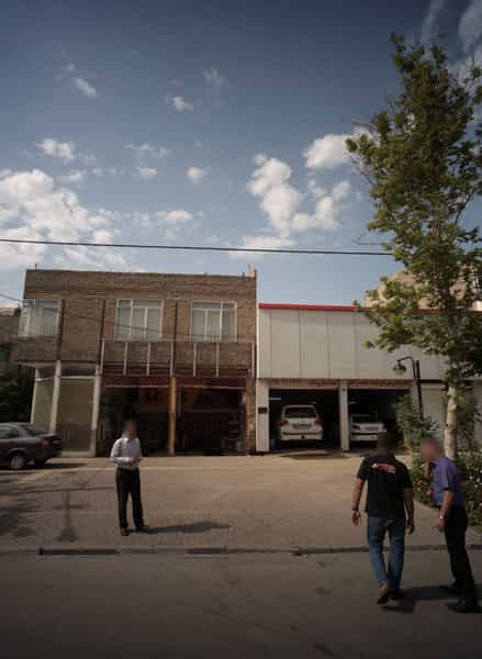 عکس تعمیرگاه اتومبیل در فلسطین مشهد