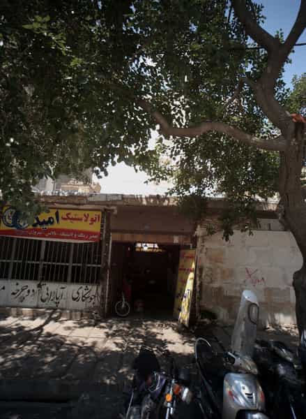 عکس تعمیرگاه موتور سیکلت مفرد در جانباز مشهد