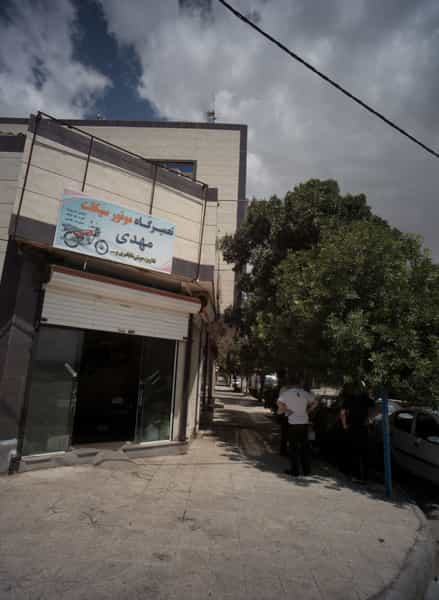 عکس تعمیرگاه موتور سیکلت مهدی در پنجتن مشهد