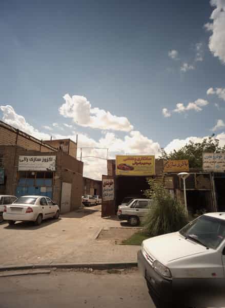 عکس جلوبندی در بهمن مشهد