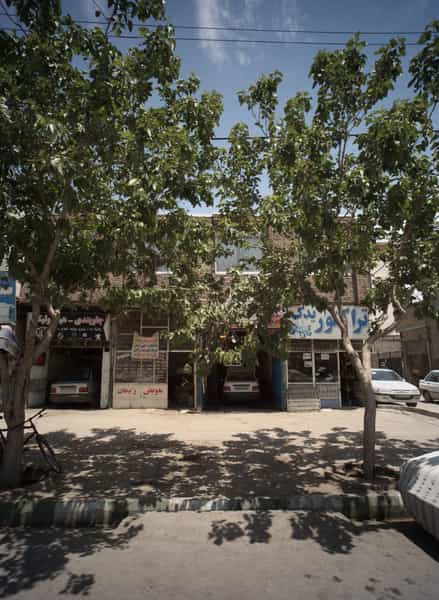 عکس جلوبندی هیدرولیک شهرک شهید رجایی مشهد