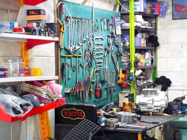 عکس تعمیرگاه آچارسیکلت ذاکر در سمرقند مشهد