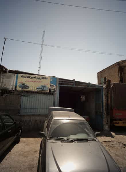 عکس صافکاری و تعمیرگاه نمونه در ایثارگران مشهد