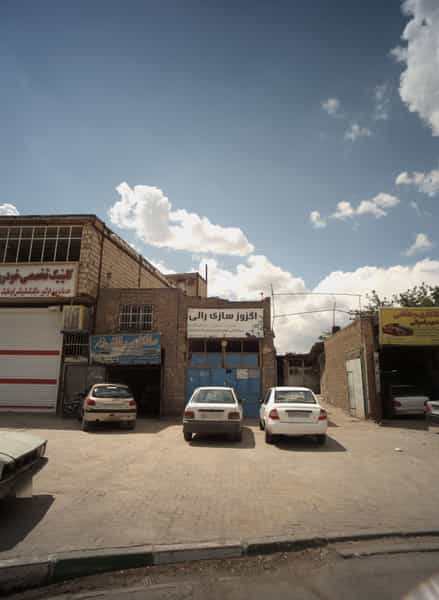 عکس اگزوز سازی رالی در بهمن مشهد