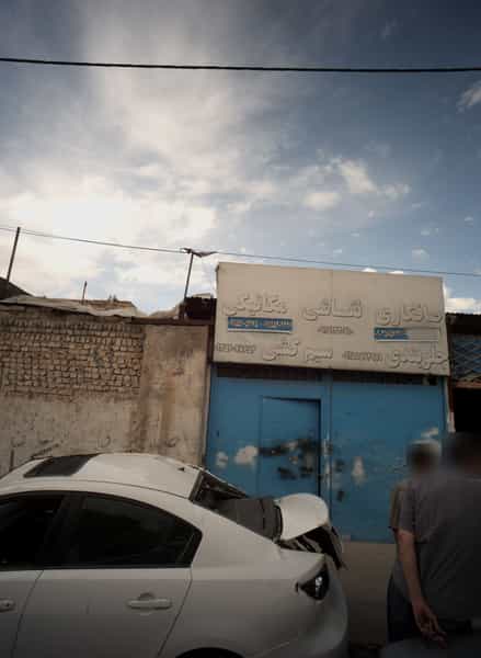 عکس جلوبندی خودرو کوی امیرالمومنین مشهد