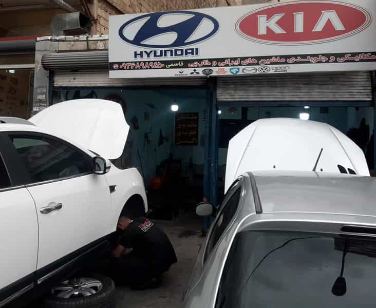 عکس مکانیکی و جلوبندی مصطفی شهرک حسینی کرج