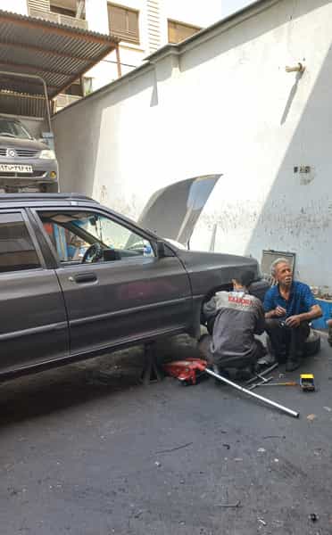 عکس تعمیرگاه تخصصی خودرو پهلوان فریبز فهندژ سعدی در هفت تنان شیراز