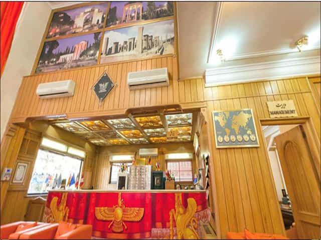 عکس هتل بین‌المللی پارسه در بازار شیراز