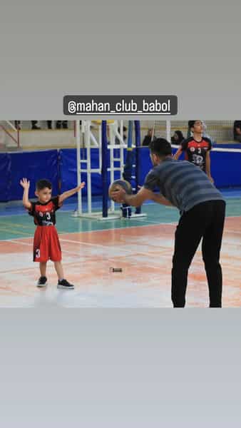عکس باشگاه والیبال ماهان در آلاله بابل