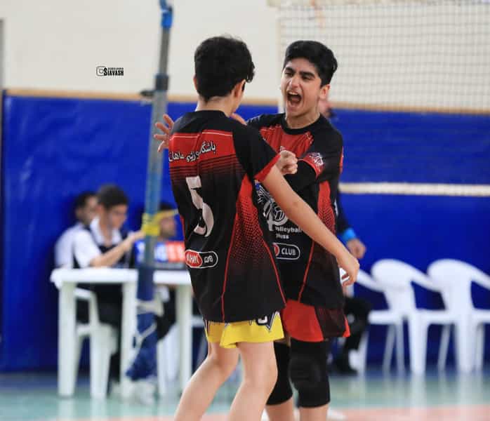 عکس باشگاه والیبال ماهان در آلاله بابل