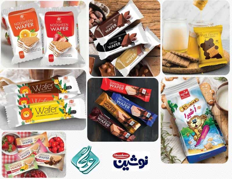 عکس فروش انواع کیک و کلوچه نوشین در اهواز