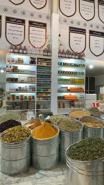 عکس عطاری فکور در بازار کرمان