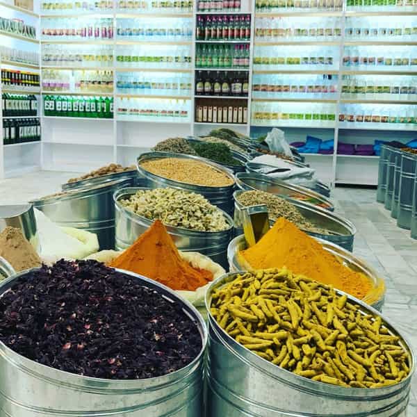 عکس عطاری فکور در بازار کرمان