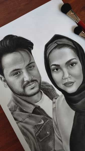 عکس گالری نقاشی عجم در رسالت مشهد