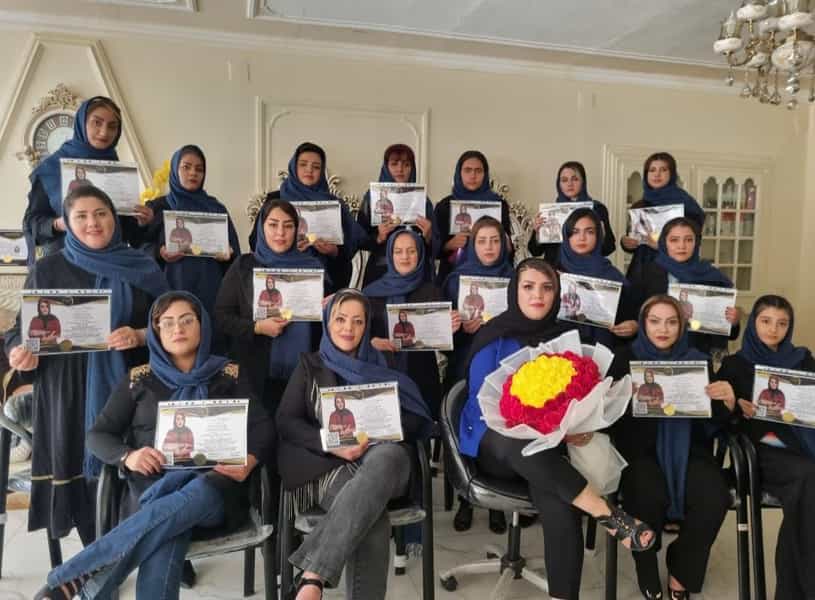 عکس آموزشگاه و سالن الهام روشنی کوی فیروز تبریز