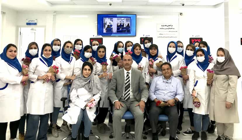 عکس آزمایشگاه گوهردشت کوی امامیه کرج