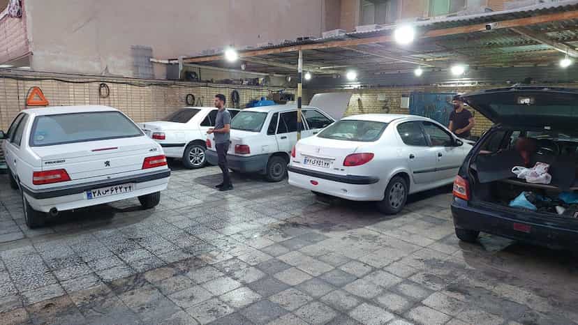 عکس مکانیکی ظاهری در کوروش اهواز
