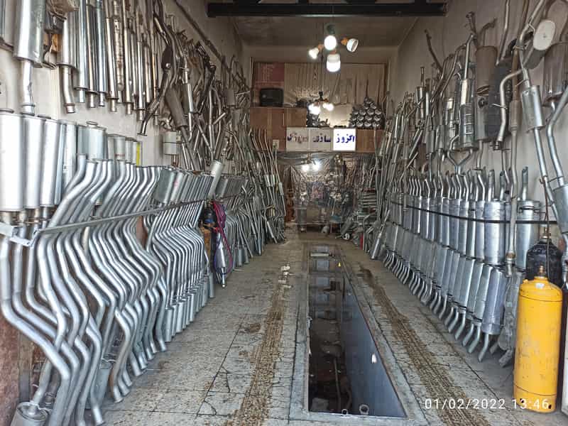 عکس اگزوز سازی سهند در صفا ارومیه