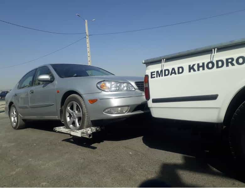 عکس یدک کش امداد خودرو و تعمیرگاه مدرن در شهریار شهرک وایین شهریار