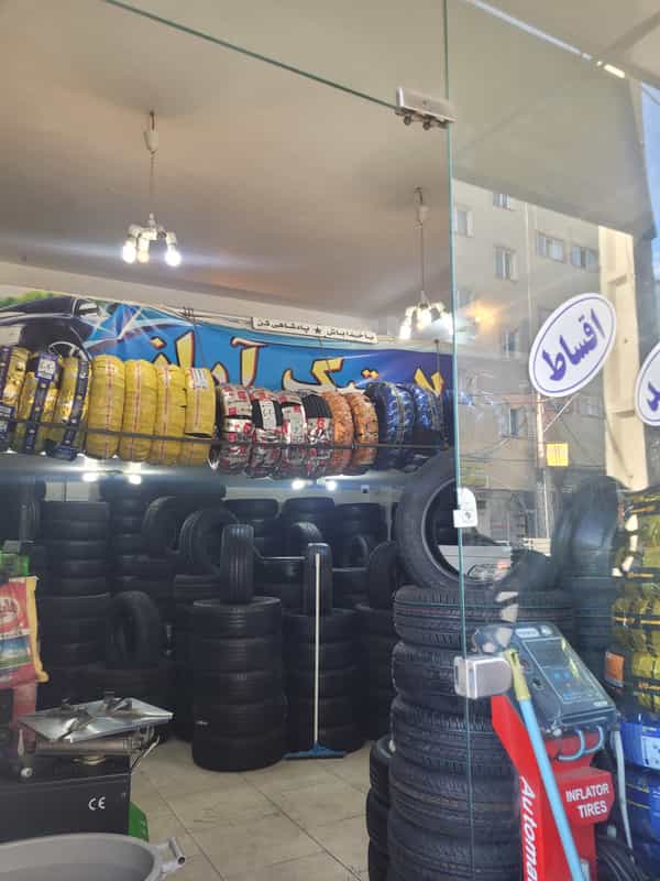 عکس لاستیک اراز کوچه باغ تبریز
