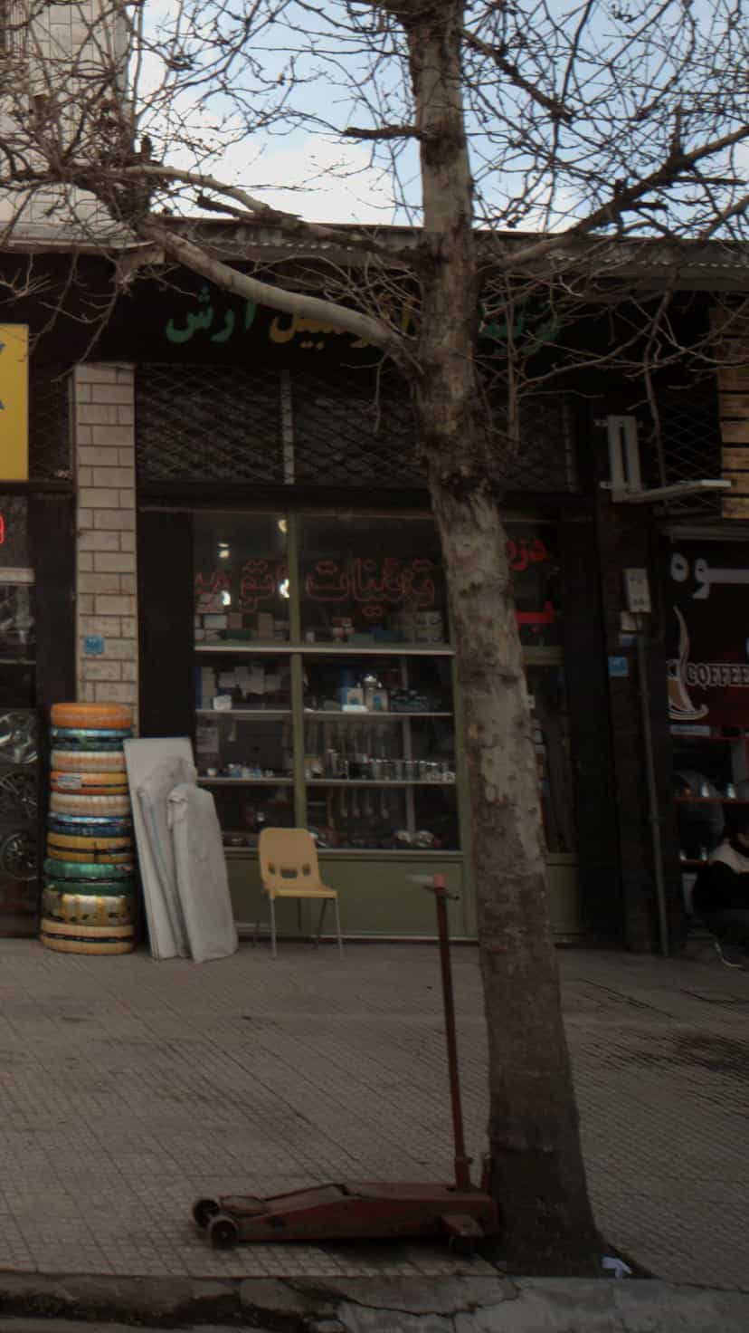 عکس تزئینات اتومبیل آرش در ملت آباد آمل