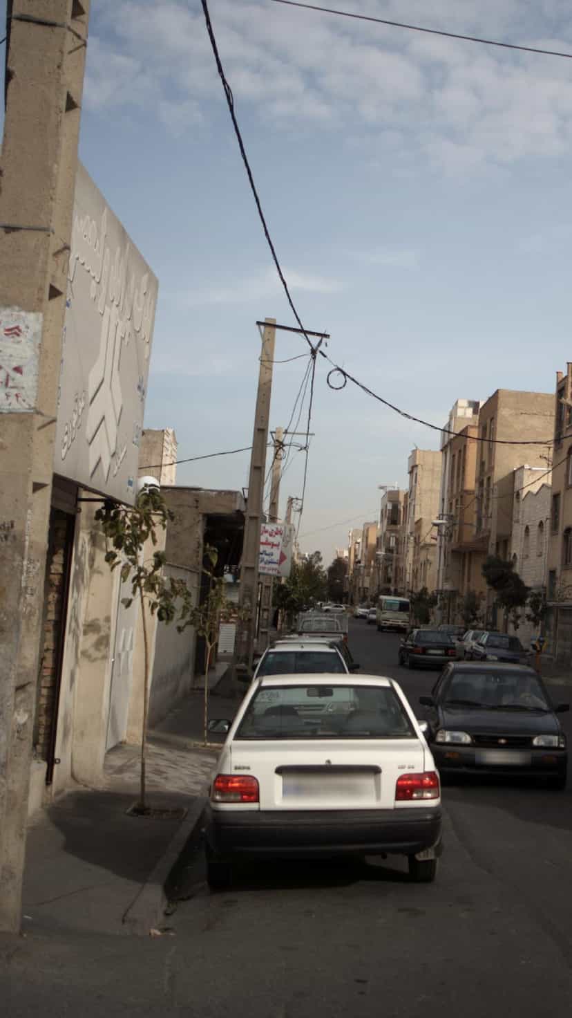 عکس یدک پراید ولیعصر در فاز ۱ اندیشه شهریار