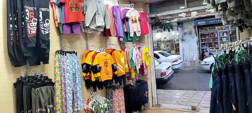 عکس پوشاک ارزان کودک در اسلام آباد زنجان