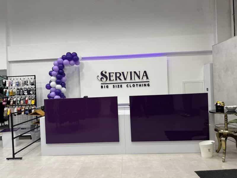 عکس پوشاک سایز بزرگ سروینا(ویژه بانوان) در اسپه کلا آمل
