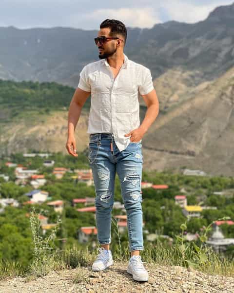 عکس پوشاک حامد پرادا در کلهر قدس