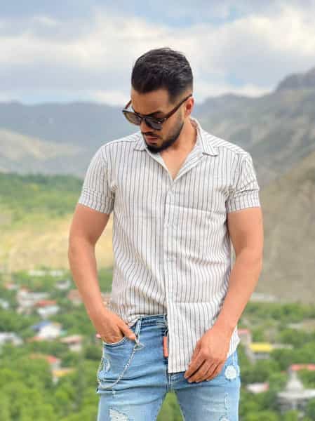 عکس پوشاک حامد پرادا در کلهر قدس