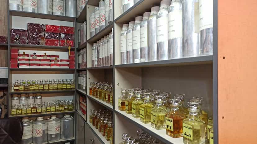 عکس عطر کوثر در بازار اصفهان