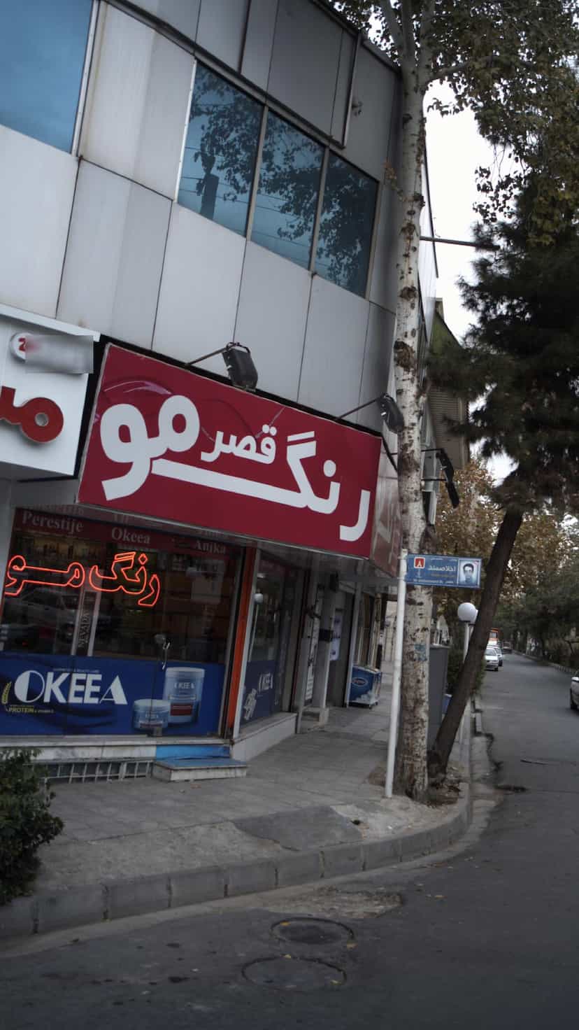 عکس قصر رنگ مو در فاز سه گوهردشت کرج