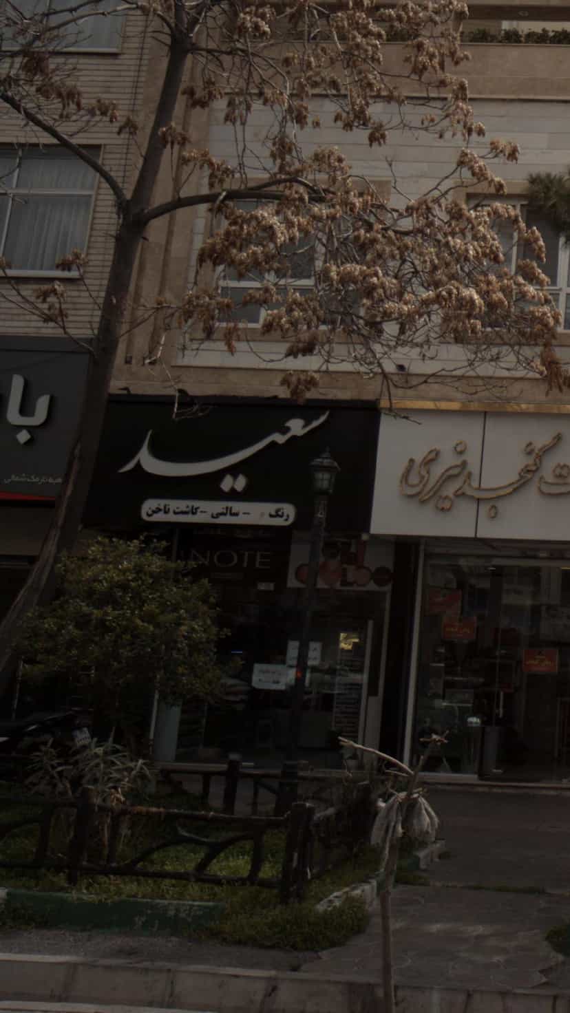 عکس سعید در نارمک 
