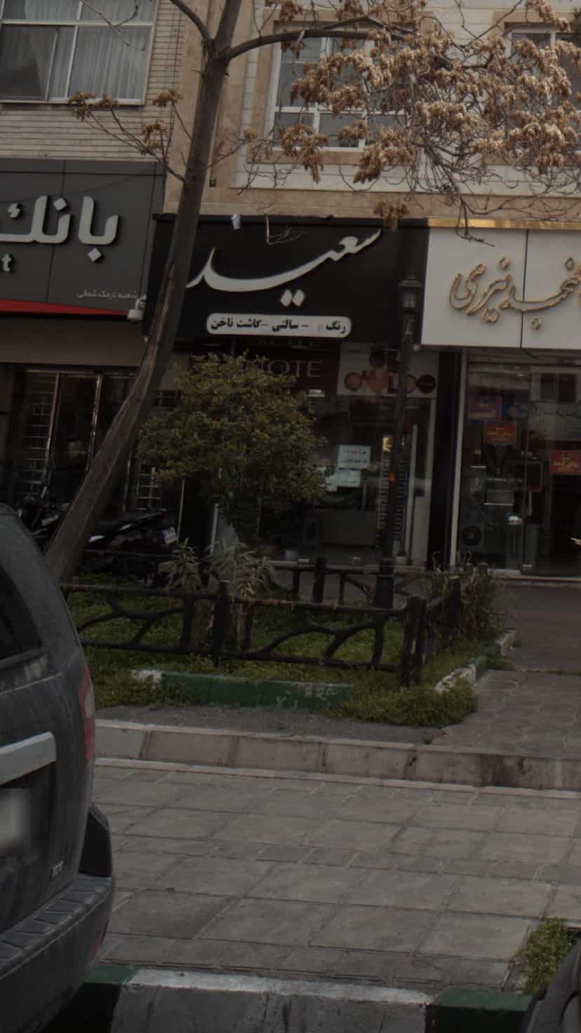 عکس سعید در نارمک 