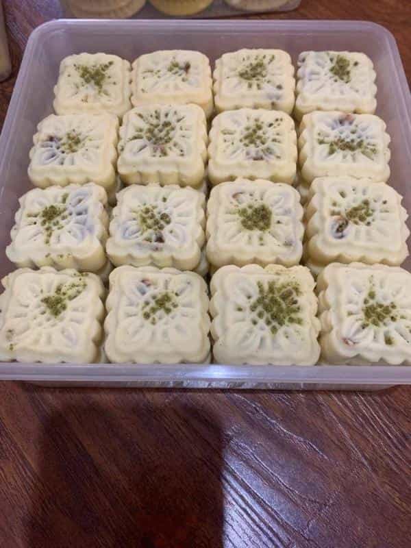 عکس شیرینی کلمپه خرمایی کرمان