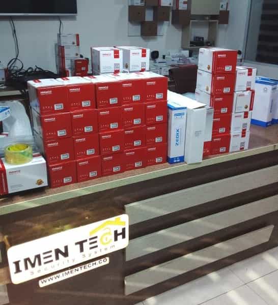 عکس فروشگاه دوربین مداربسته و کامپیوتر ایمن تک در باقر آباد رشت