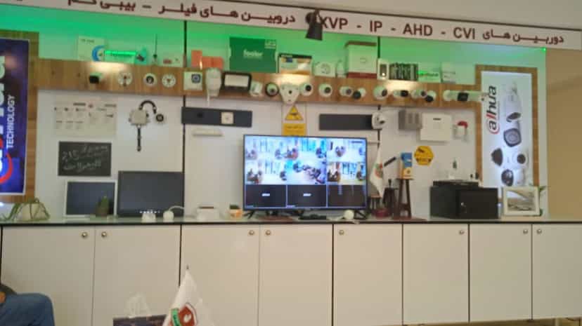 عکس دوربین مداربسته سرمن در بازار تبریز
