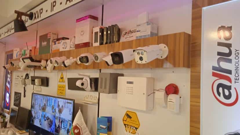 عکس دوربین مداربسته سرمن در بازار تبریز