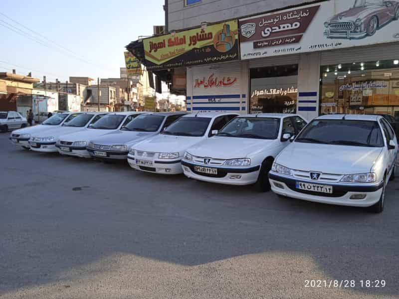 عکس نمایشگاه اتومبیل مهدی در کمپلو اهواز