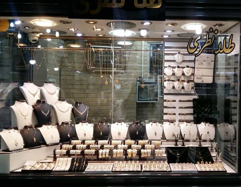 عکس گالری طلا نظری در بازار قزوین قزوین