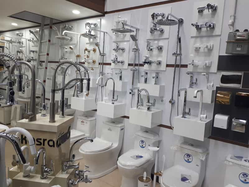 عکس نمایندگی شیرآلات کسری در ملاصدرا قزوین
