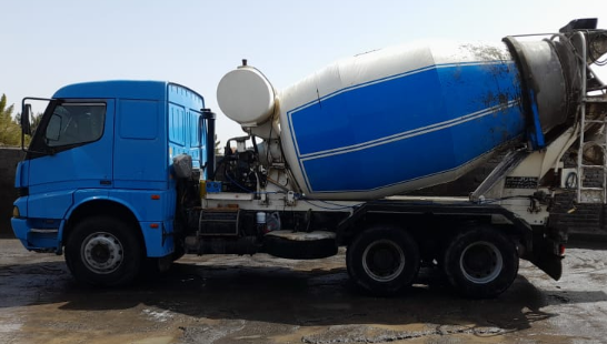 عکس حمل بتن نعمت زاده شهرک طباطبایی کرمان