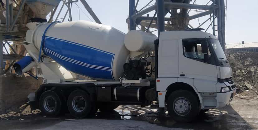 عکس حمل بتن نعمت زاده شهرک طباطبایی کرمان