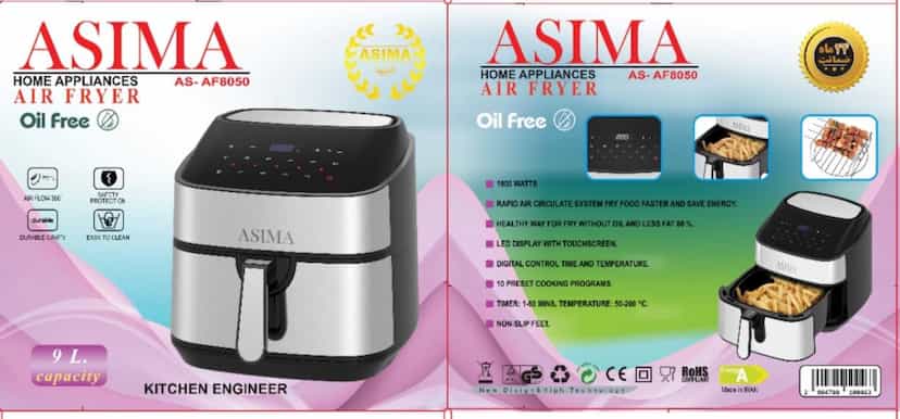 عکس لوازم خانگی آسیما در بازار همدان