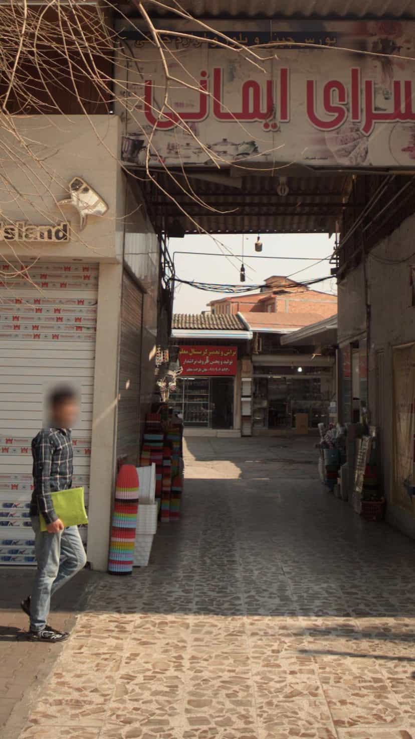 عکس تراش و تعمیر کریستال معلم در مراد بیگ بابل