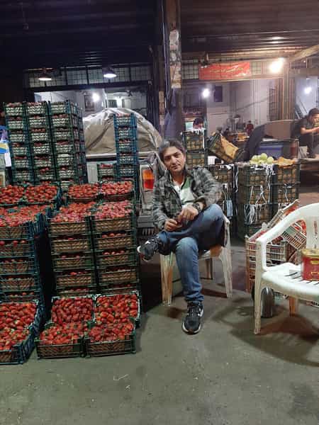 عکس میدان تره بارمرکزی تهران حسین زالی (شرافت) در رواسان تبریز